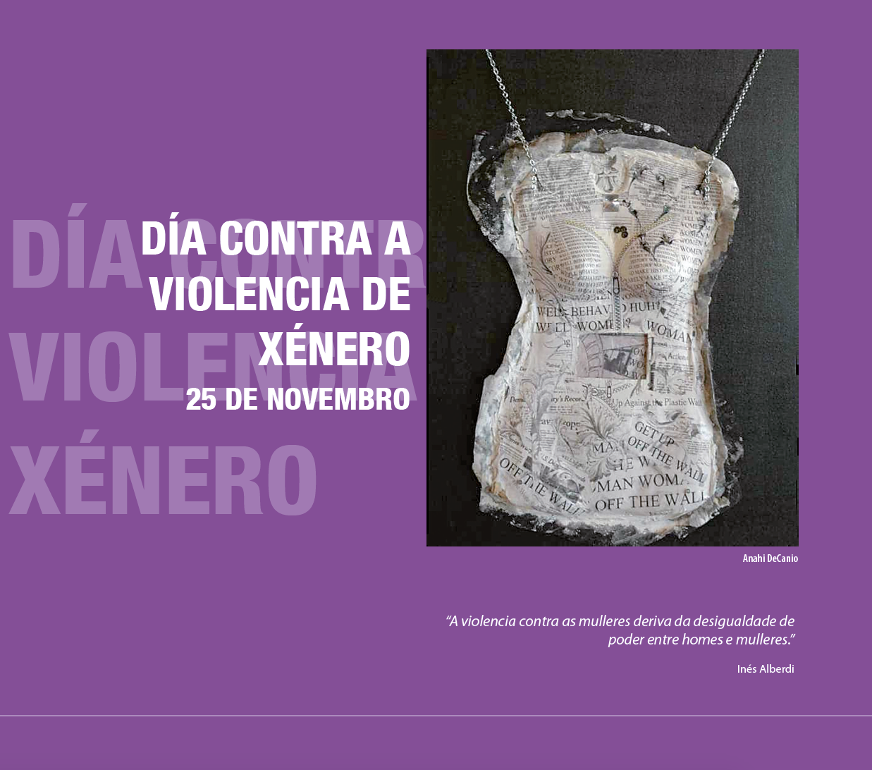 Día contra a Violencia de Xénero